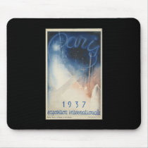 Paris 1937 exposition internationale mouse pads