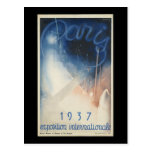 Paris 1937 exposition internationale postcards