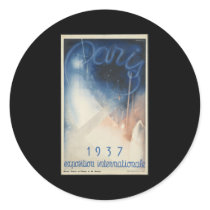 Paris 1937 exposition internationale stickers