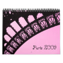 Paris 2009 calendars