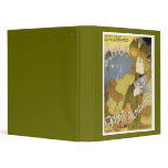 Paris Almanach, 1894 Vintage Art Nouveau Vinyl Binders