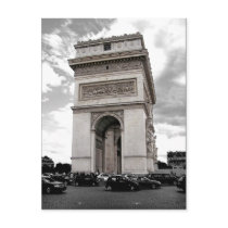 Paris Arc de Triomphe Postcard by cityphotos Paris Arc de Triomphe Postcard