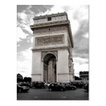 Paris Arc de Triomphe Postcard