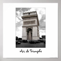 Paris - Arc de Triomphe Poster