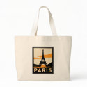 paris art deco retro travel poster bags by strk3 paris art deco retro travel poster bags