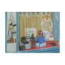paris art shop postcards, romantic paris shopping