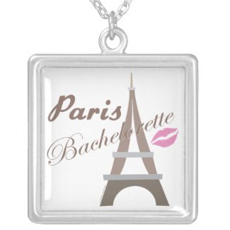 Paris Bachelorette Necklace necklace