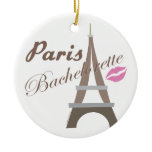Paris Bachelorette Ornament Favor