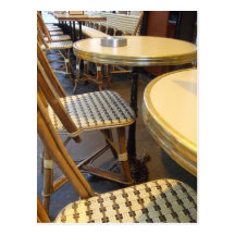 Paris Bistro Postcards