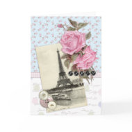 Paris Blooms card