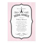 Paris Bridal Shower Invitations