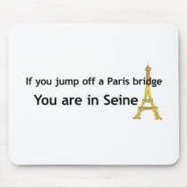 Paris Bridge mousepads