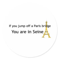 Paris Bridge stickers