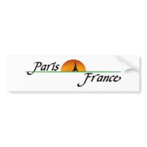 Paris bumper stickers by thehatch Paris bumper stickers