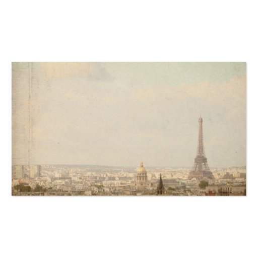 Paris Business Card (front side)