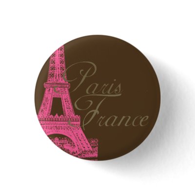 Paris Pinback Buttons by Paper_Airplane