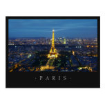 Paris By Night postcard