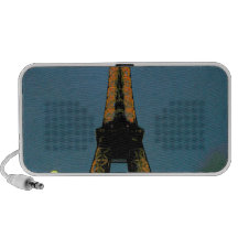 Paris by night, Tour Eiffel, iPod Speaker