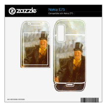 Paris Cab Driver by Christian Krohg Decals For The Nokia E75