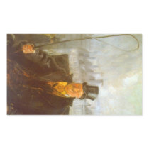 Paris Cab Driver by Christian Krohg Sticker