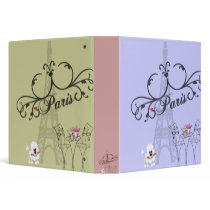 Paris Cafe1.5" Binder