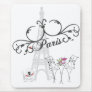 Paris Cafe Mousepad
