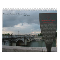 Paris calendars