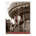Paris Carousel Postcard