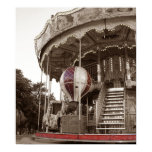 Paris Carousel Poster