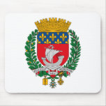 Paris Coat of Arms Mousepad