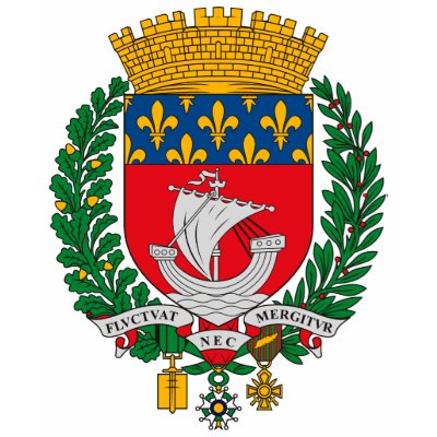 Paris Coat of Arms T-shirt by FlagTshirts