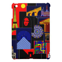 Paris Collage ipad mini cases