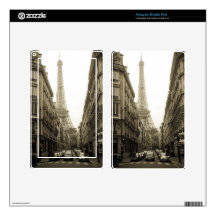 Paris Decal For Kindle Fire