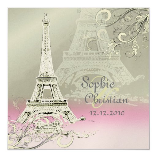 eiffel tower themed wedding invitations eiffel tower at sunset wedding invitations zazzle eiffel tower themed wedding invitations eiffel tower at sunset wedding invitations zazzle