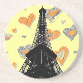 Paris Eiffel Tower Coaster coaster