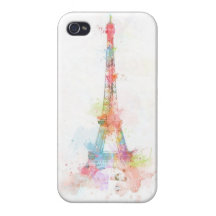 Paris Eiffel Tower iPhone Case iPhone 4 Cases
