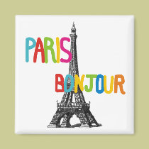 Paris Eiffel Tower Magnets magnets