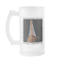 Paris Eiffel Tower Coffee Mugs