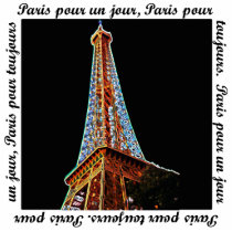 Paris Eiffel Tower photo sculptures