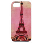 Paris Eiffel Tower Pink Sunset iPhone 5 Cover