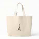 Paris: Eiffel Tower: Vector Drawing: Bag