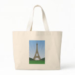 Paris: Eiffel Tower: Vector Drawing: Bag
