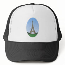Paris: Eiffel Tower: Vector Drawing: hats by spiritswitchboard Paris: Eiffel Tower: Vector Drawing: hats