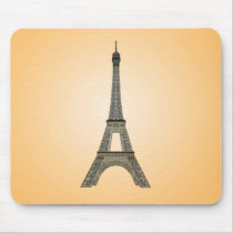 Paris: Eiffel Tower: Vector Drawing: Mousepad by spiritswitchboard Paris: Eiffel Tower: Vector Drawing: Mousepad