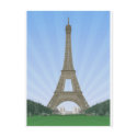 Paris: Eiffel Tower: Vector Drawing: postcards by spiritswitchboard Paris: Eiffel Tower: Vector Drawing: postcards