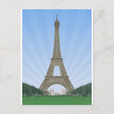 Paris: Eiffel Tower: Vector