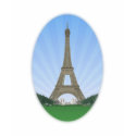Paris: Eiffel Tower: Vector Drawing: t-shirts