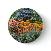 Paris Flower Market Pinback Buttons