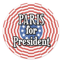 Paris for President stickers by parisforpresident Paris for President stickers