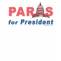 Paris for President Tshirt by parisforpresident Paris for President Tshirt